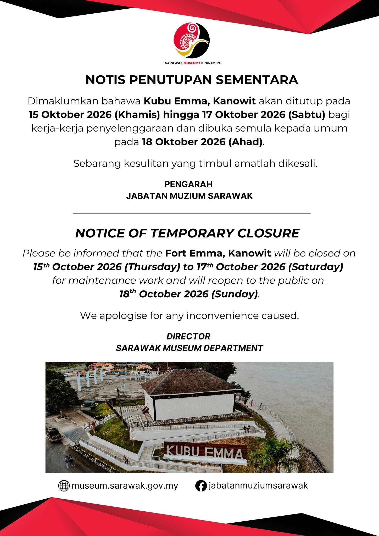 notis penutupan